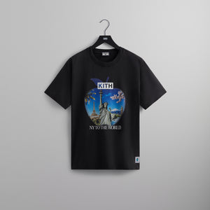 Kith New York to the World™ Souvenir Vintage Tee - Black