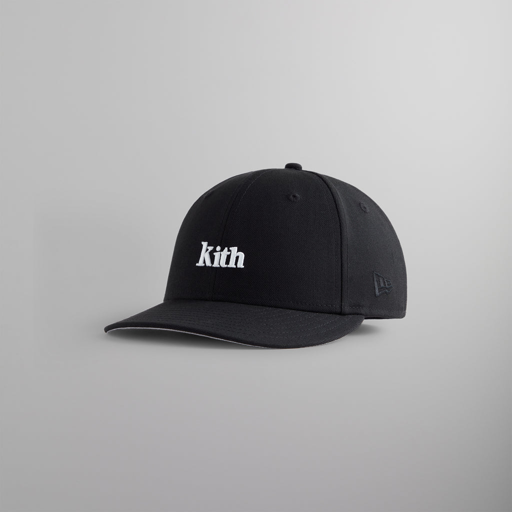 Kith for New Era Serif White Sox Cap - Black