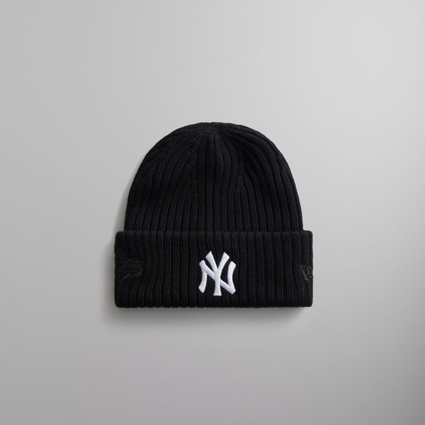 Kith & New Era for New York Yankees Knit Beanie - Light Heather Grey