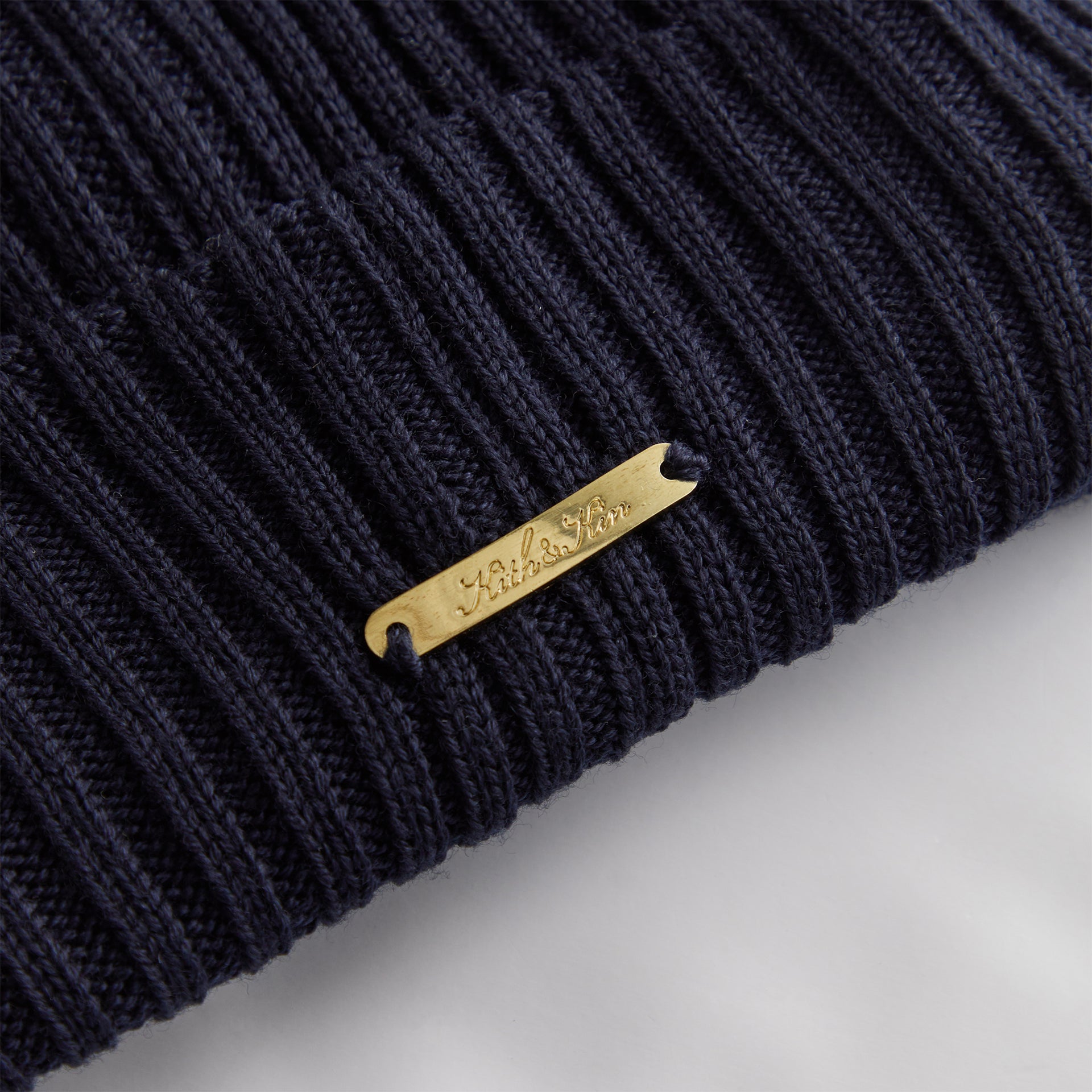 Kith & New Era for the New York Yankees Knit Beanie - Nocturnal