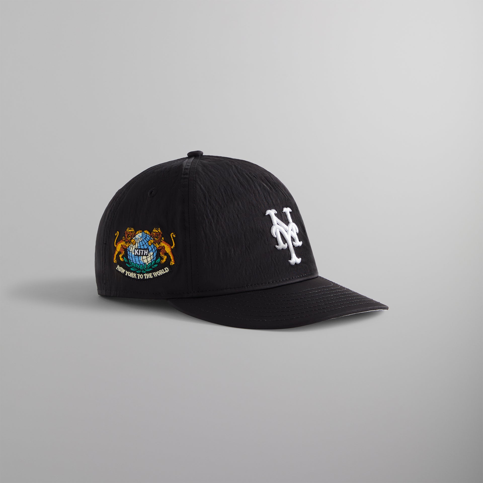 Kith & New Era for the New York Mets Nylon 9FIFTY A-Frame - Black