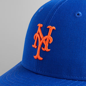 Kith & New Era for New York Mets Low Crown Fitted Cap - Royal 7