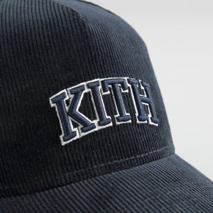 Kith New Era New York Knicks Leather 9Fifty Snapback Black - FW22 - US