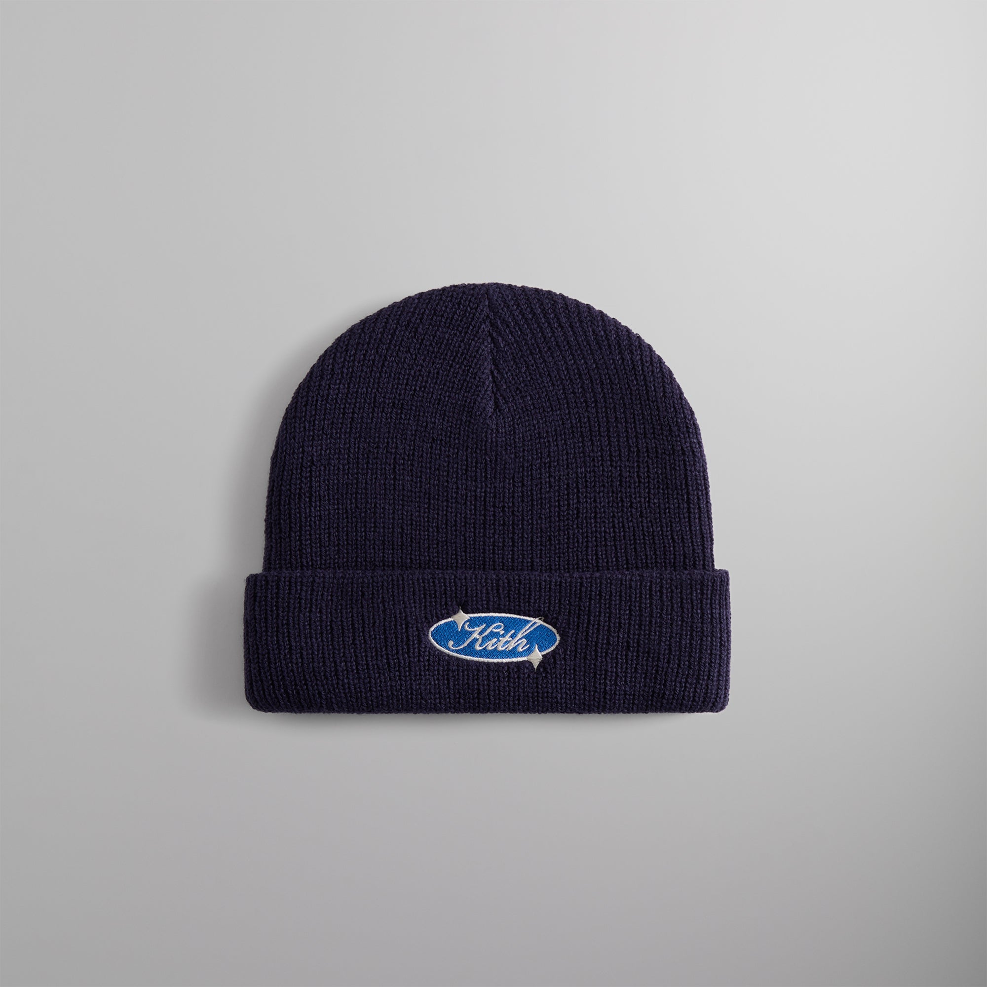 Kith Clean Script Acrylic Beanie - Nocturnal