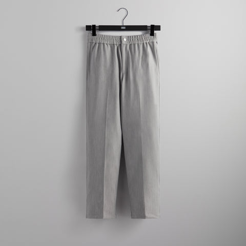 Kith Double Knit Chatham Pant - Light Heather Grey