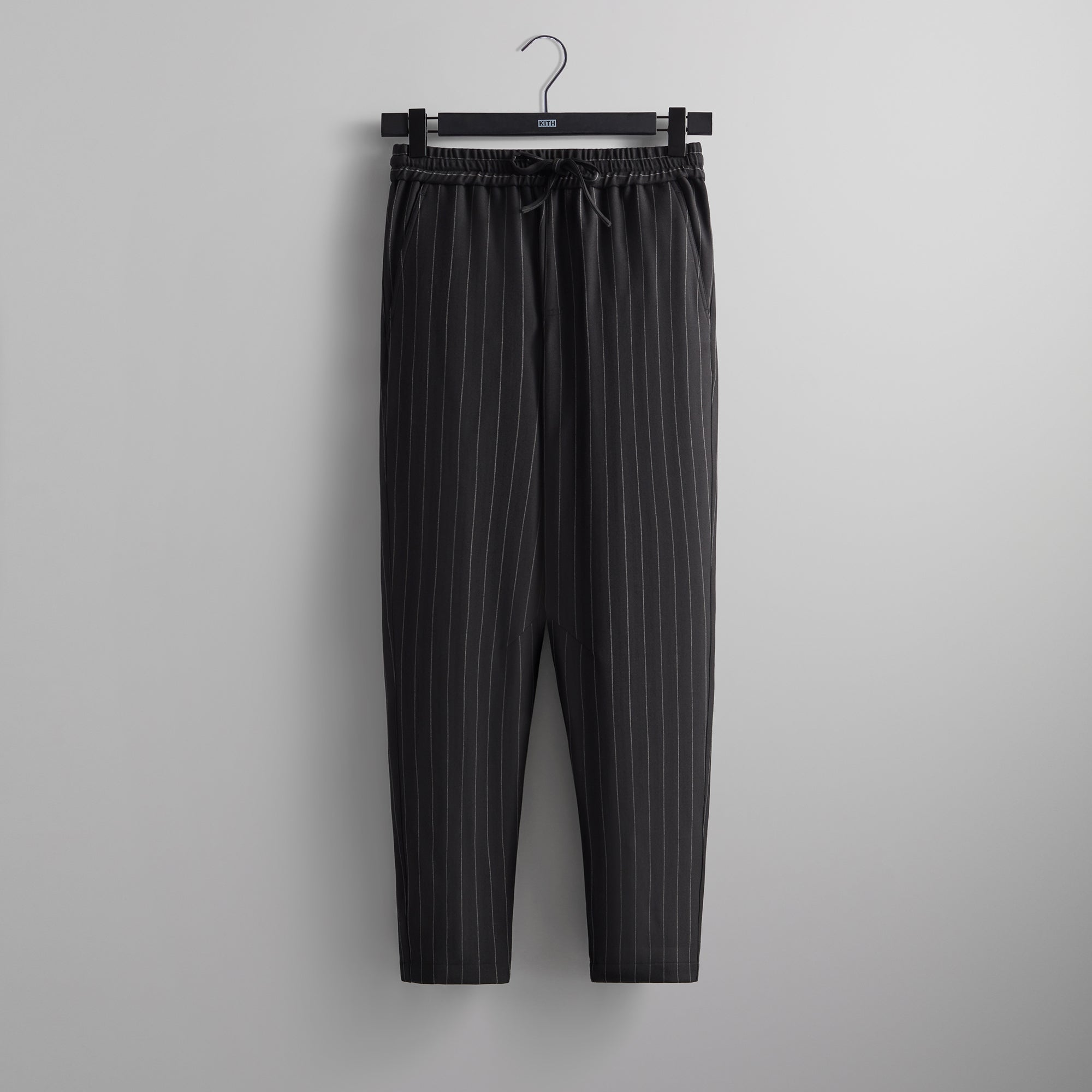 Kith Pinstripe Elmhurst Pant - Black