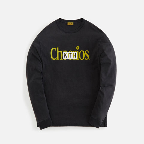 Kith Treats for Cheerios Vintage L/S Tee - Black