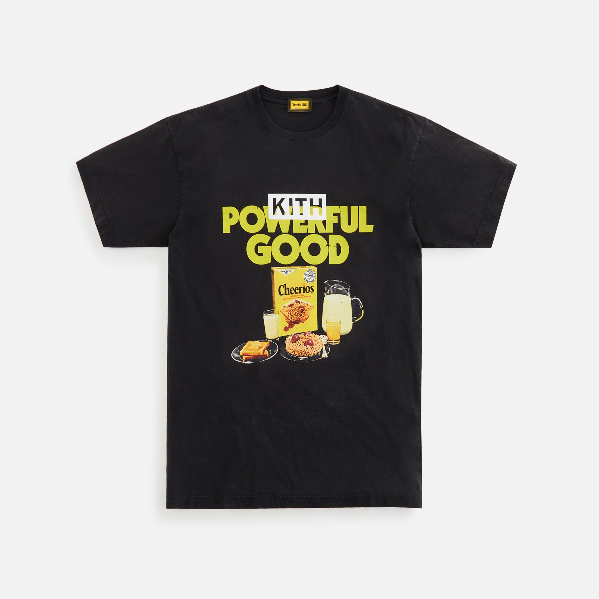 Kith Treats for Cheerios Powerful Good Vintage Tee - Black