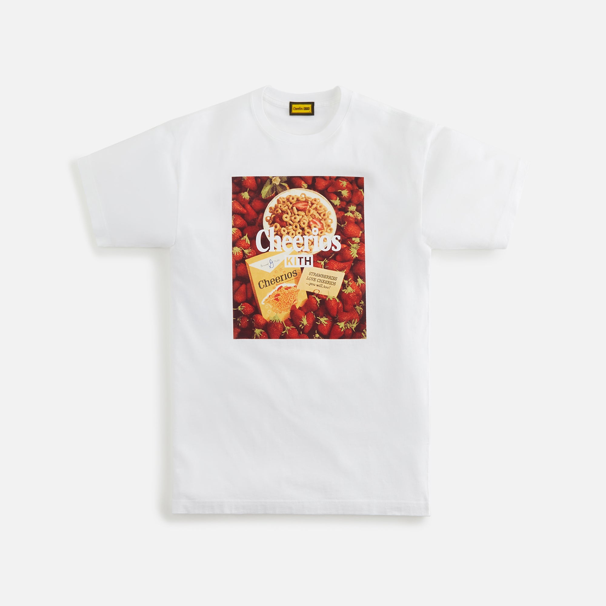 Kith Treats for Cheerios Strawberry Vintage Tee - White