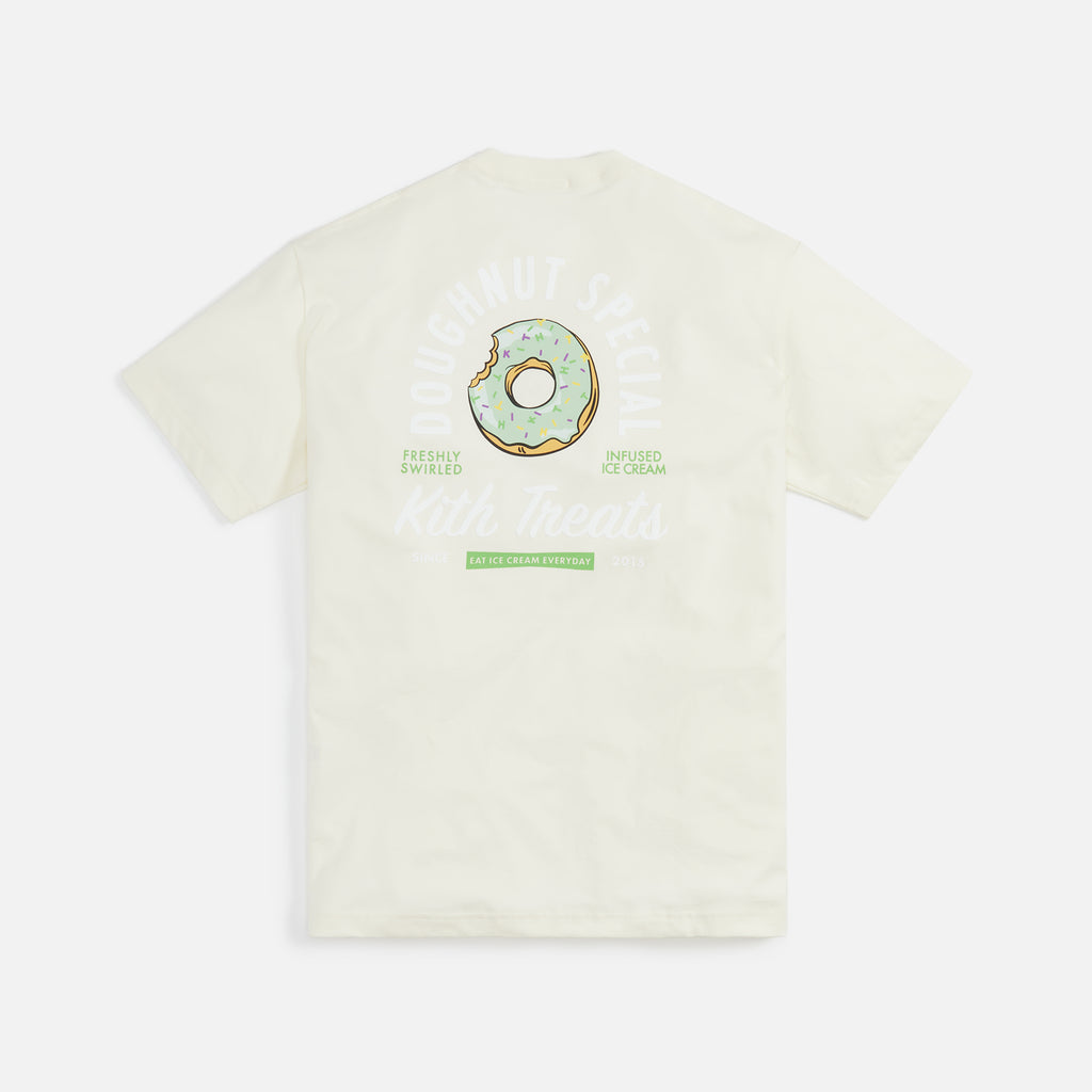 Kith Treats Doughnut Special Tee - Sandrift