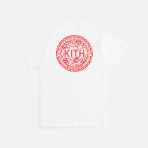 Kith Treats Coffee Vintage Tee White Men's - FW23 - US