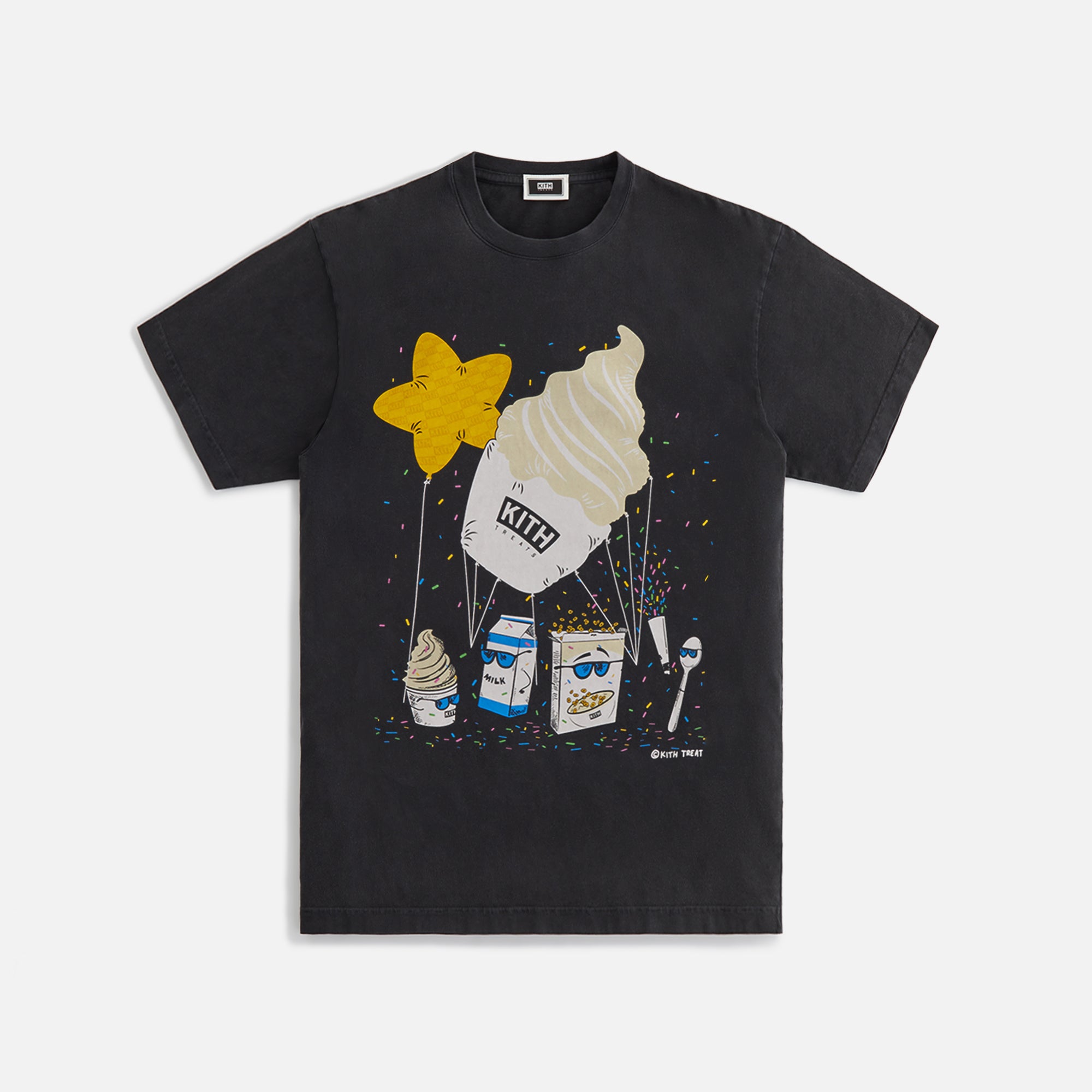 Kith Treats Balloon Vintage Tee - Black