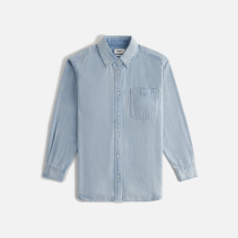 UrlfreezeShops Women Ora II Denim Shirt - Hayden Light Wash