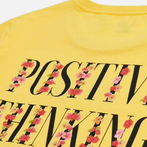 Kith Women Positive Thinking Tee - Yellow