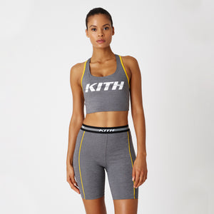 Kith Women Luela Biker Shorts - Heather Grey
