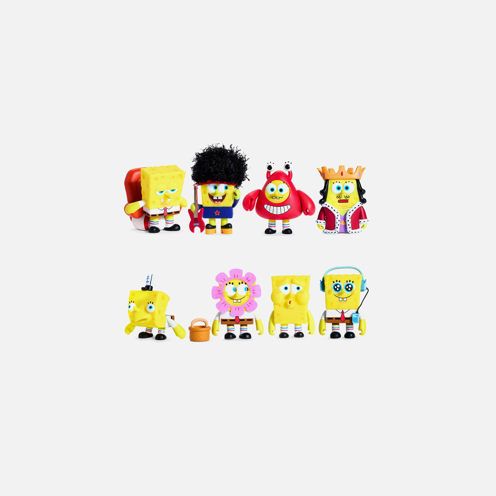 Kidrobot Nickelodeon SpongeBob Cavalcade of SpongeBob's 3"
