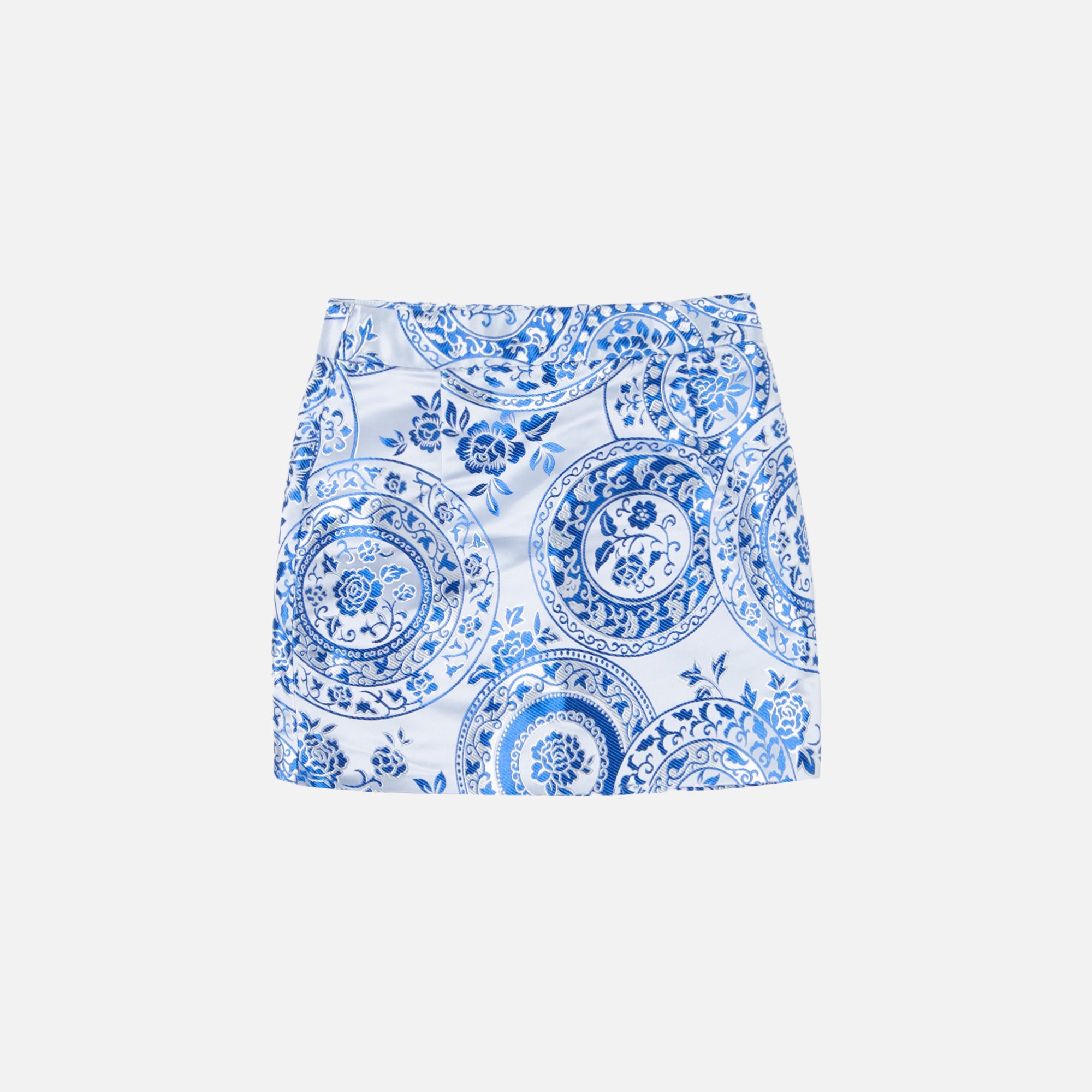Kim Shui China Mini Skirt - Blue – Kith