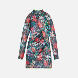 Kim Shui Mini Dress - Tropical Print