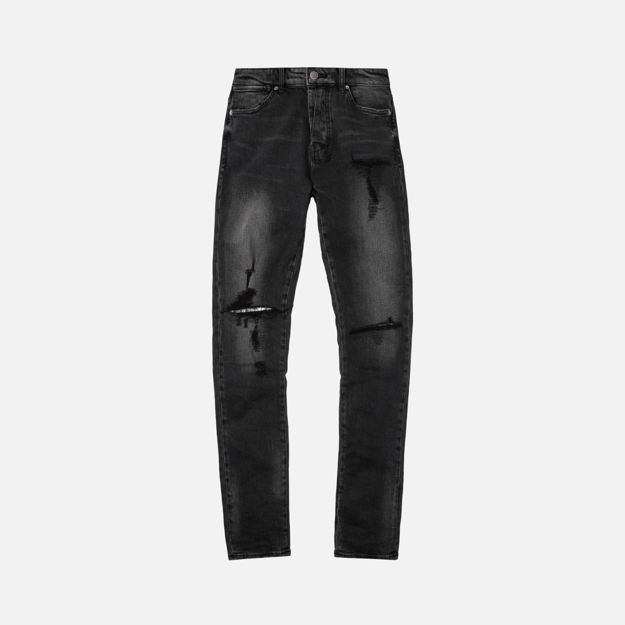 Ksubi Van Winkle Angst Trashed Denim - Black – Kith