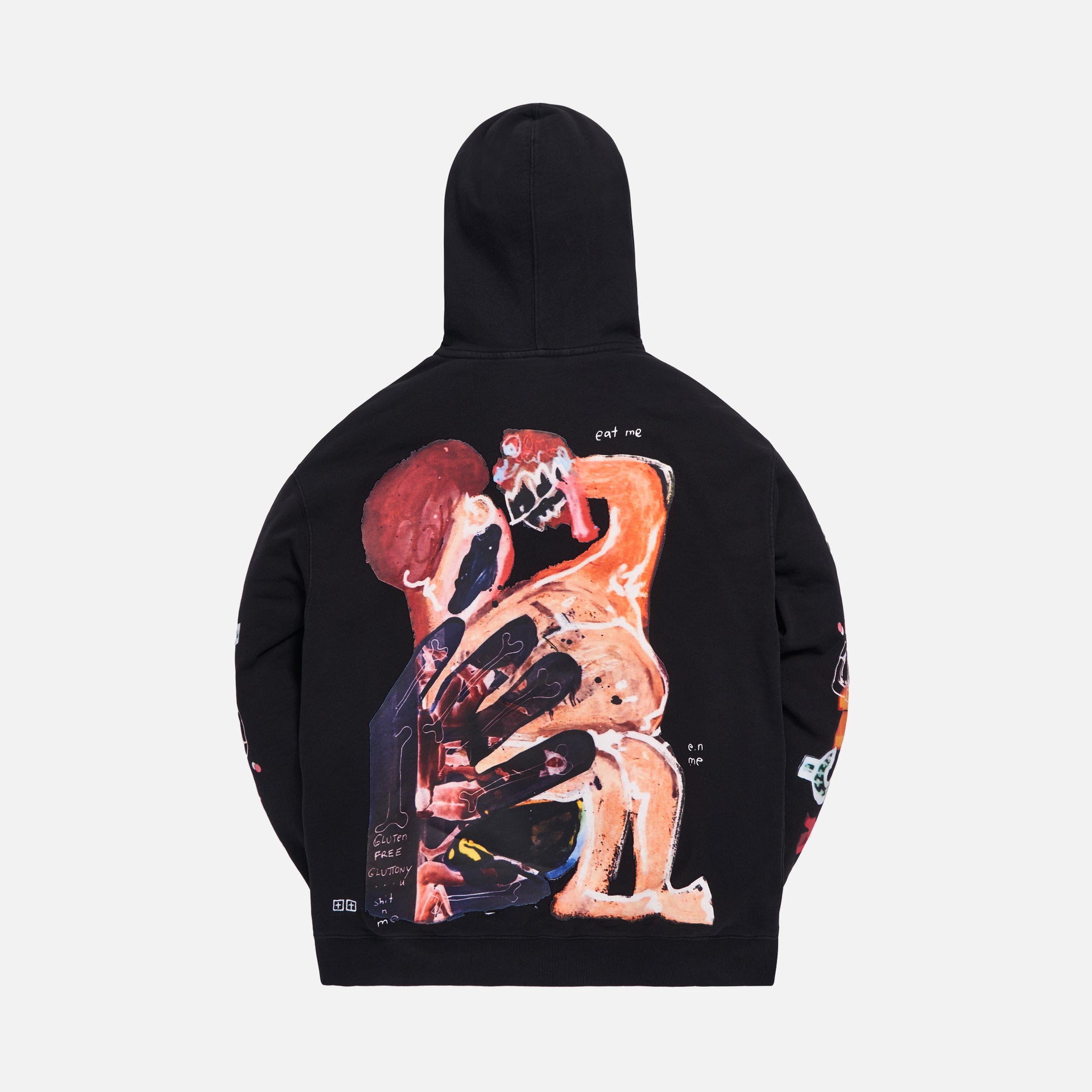 Ksubi x Hidjiworld Gluttony Biggie Hoodie - Tru Black