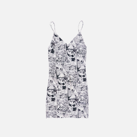 Ksubi Wicked Komic Dress  - White