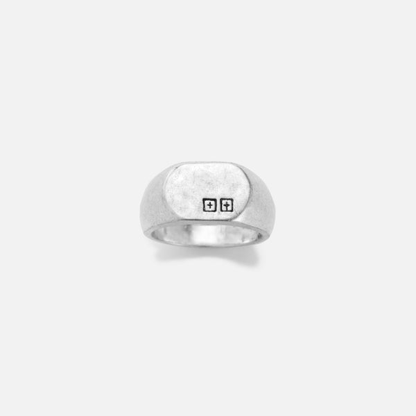 【箱付】CALEE NT LOGO SILVER SIGNET RING 11号 CAL NT LOGO SILVER SIGNET RING – CALEE ONLINE STORE