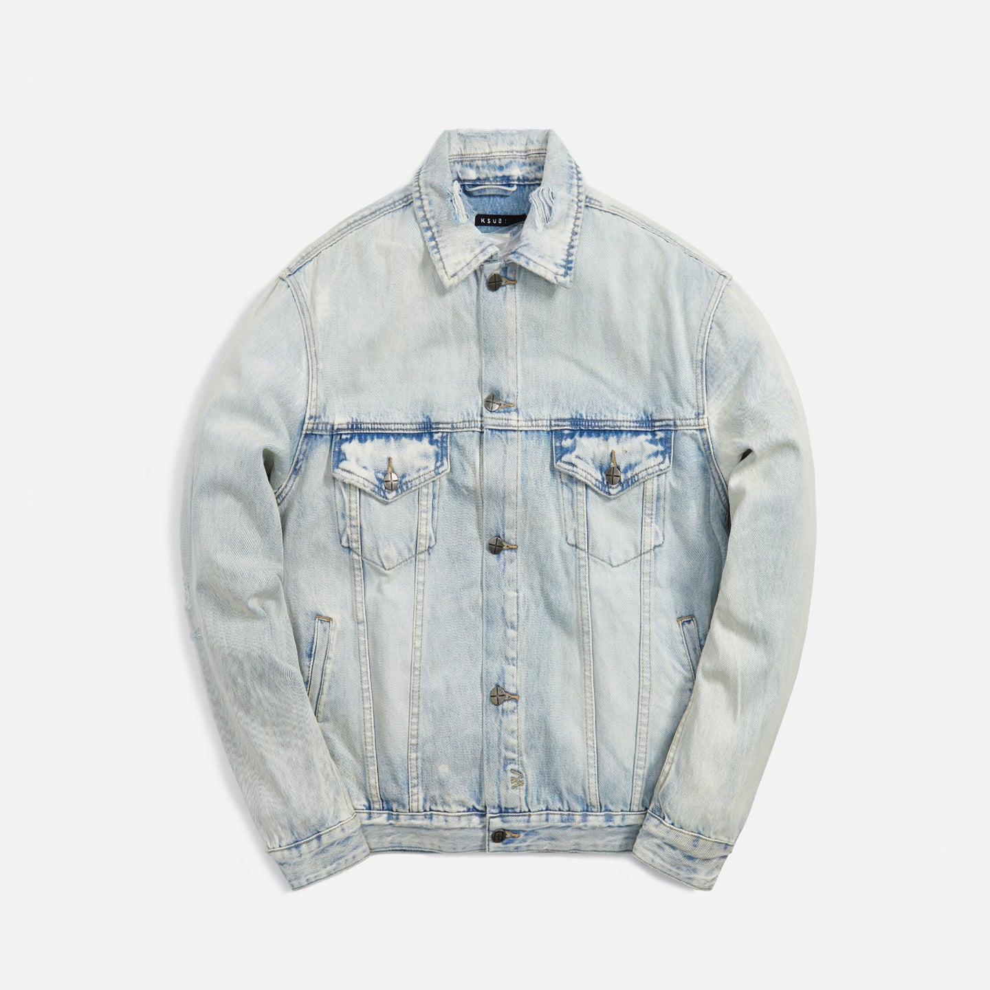 Ksubi Oh G Jacket Phase Out Stancil - Blue – Kith