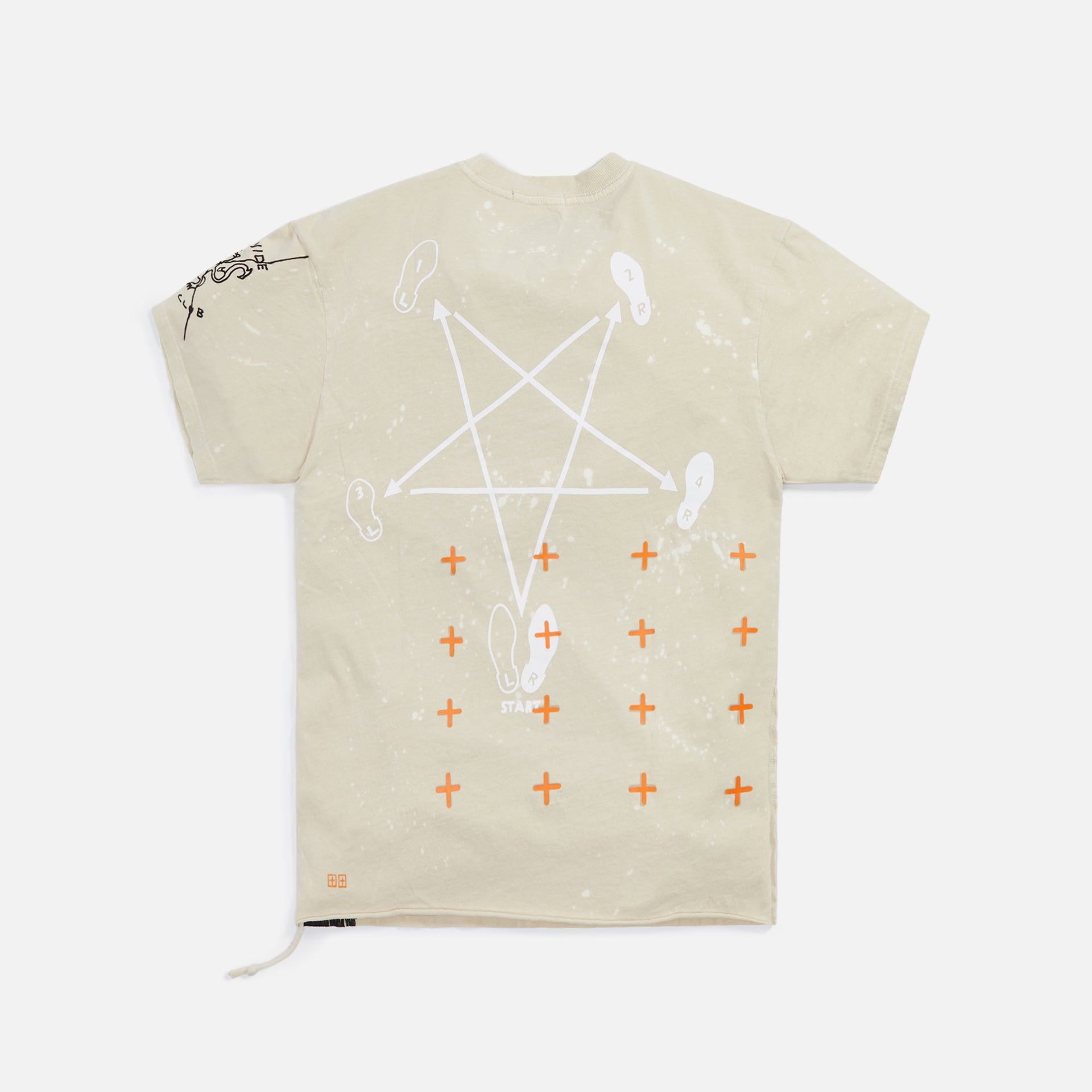 Ksubi Rose Biggie Short Sleeves Tee - Desert