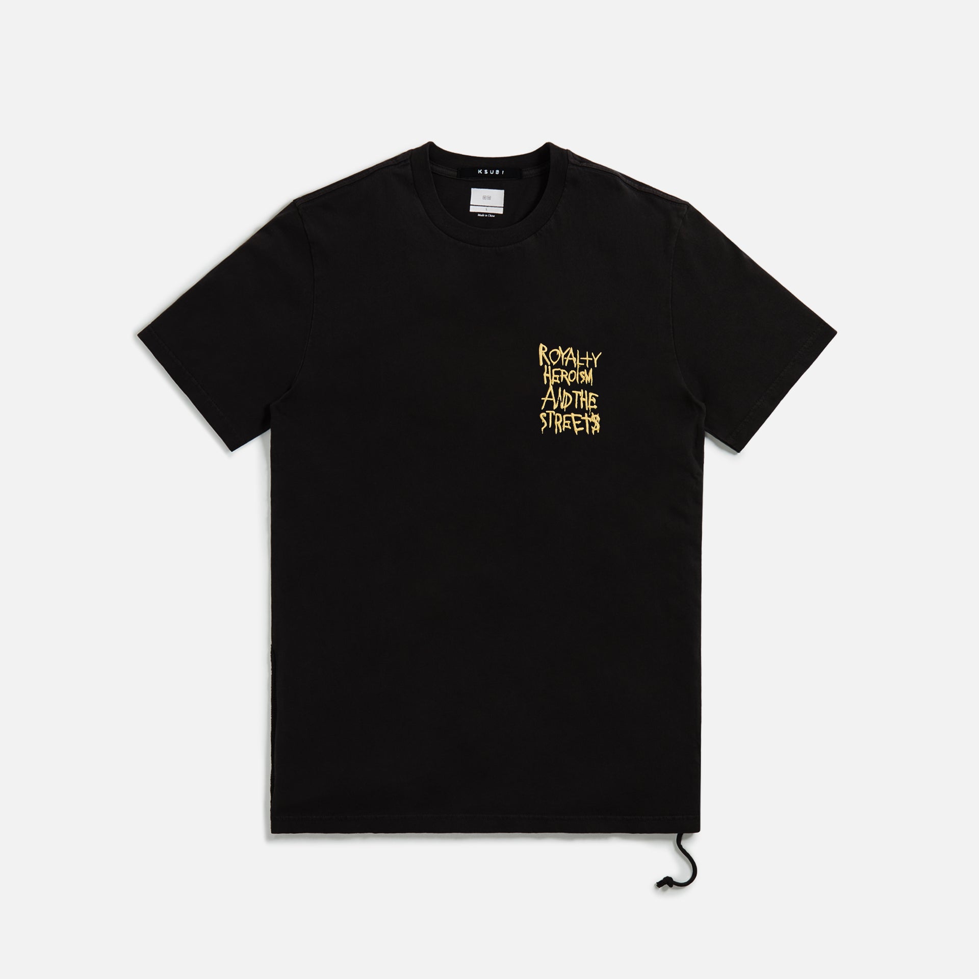 Ksubi 23 Biggie Tee - Jet Black