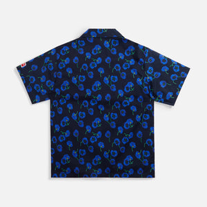 Kenzo Printed Short Sleeve Shirt - Midnight Blue