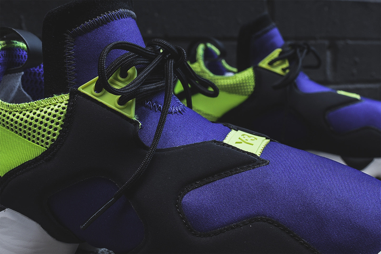 Y-3 Kohna - Purple / Black / Yellow