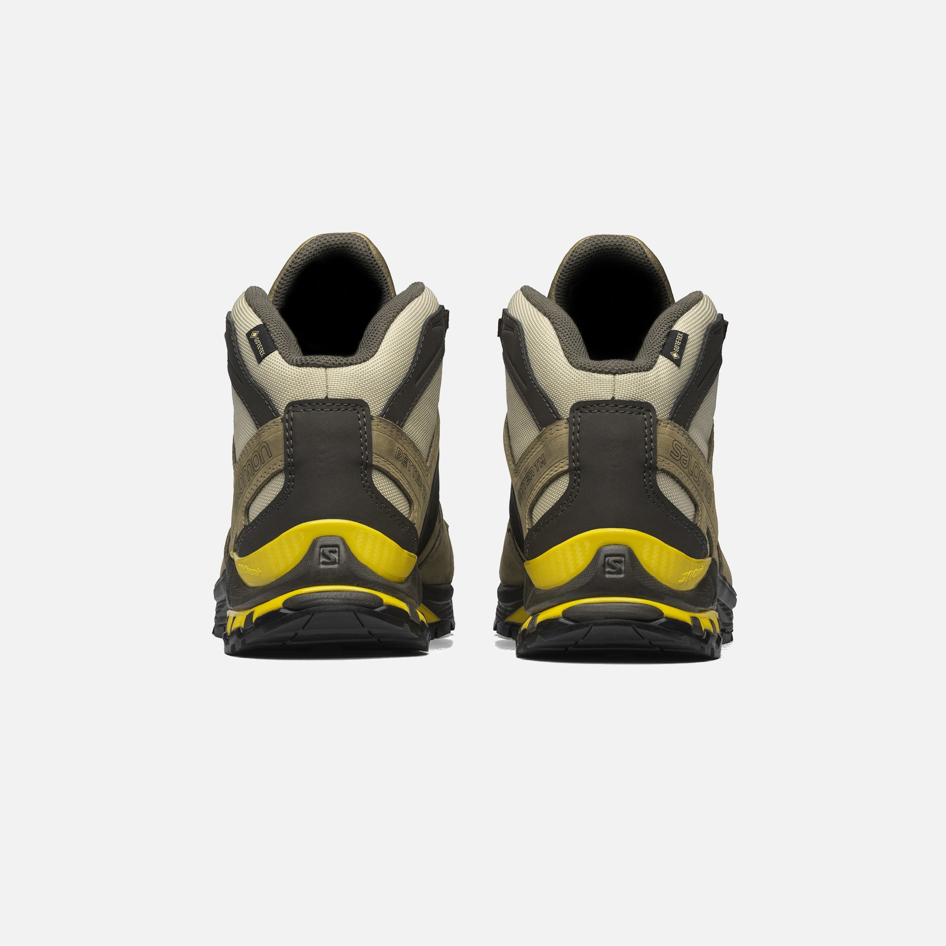 Salomon x BGS XA Pro 3D Mid GTX - Safari / Kelp / Empire Yellow