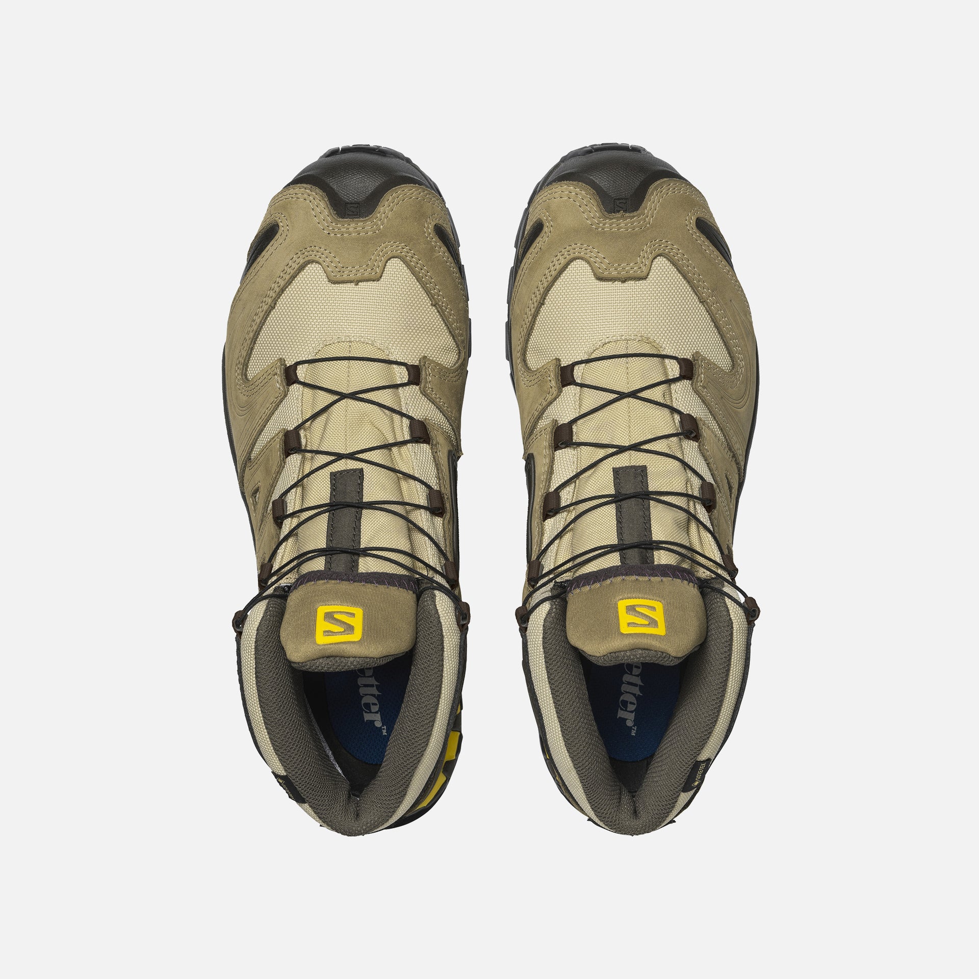 Salomon x BGS XA Pro 3D Mid GTX - Safari / Kelp / Empire Yellow