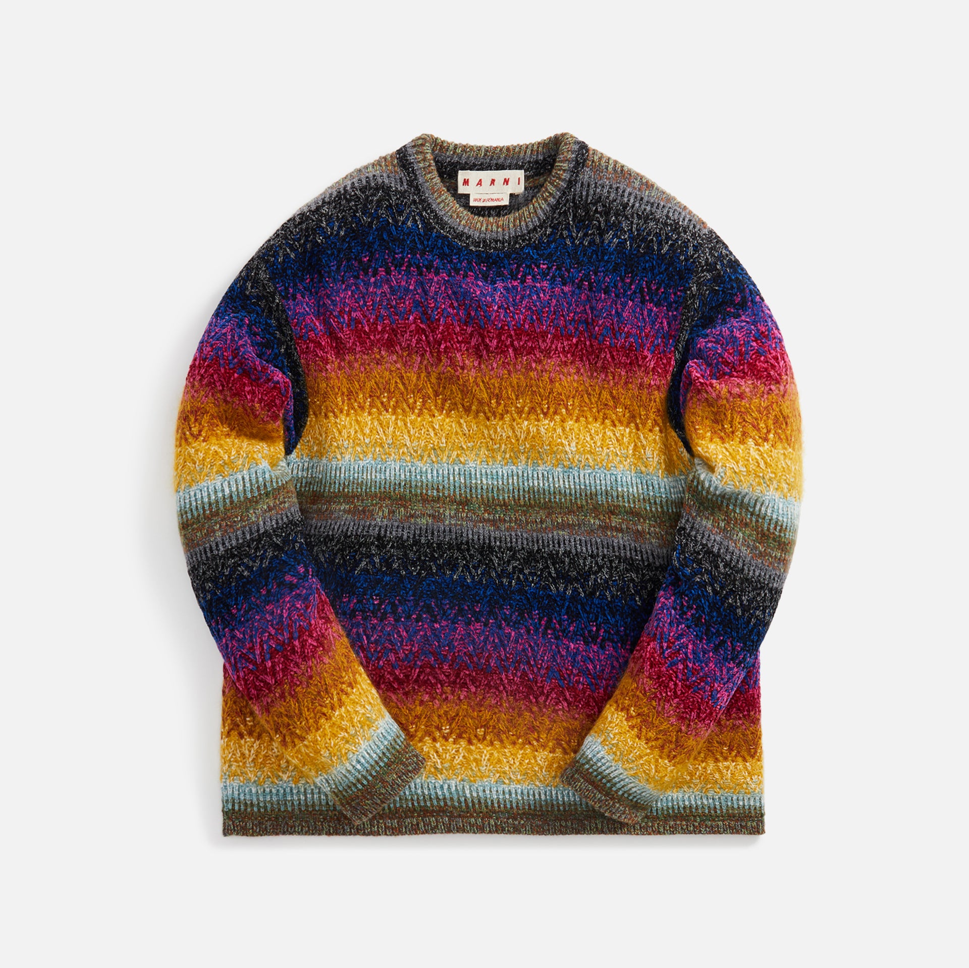 Marni Roundneck Sweater - Degrade Pattern