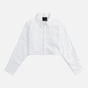 Local European Jordi Cropped Shirt - White
