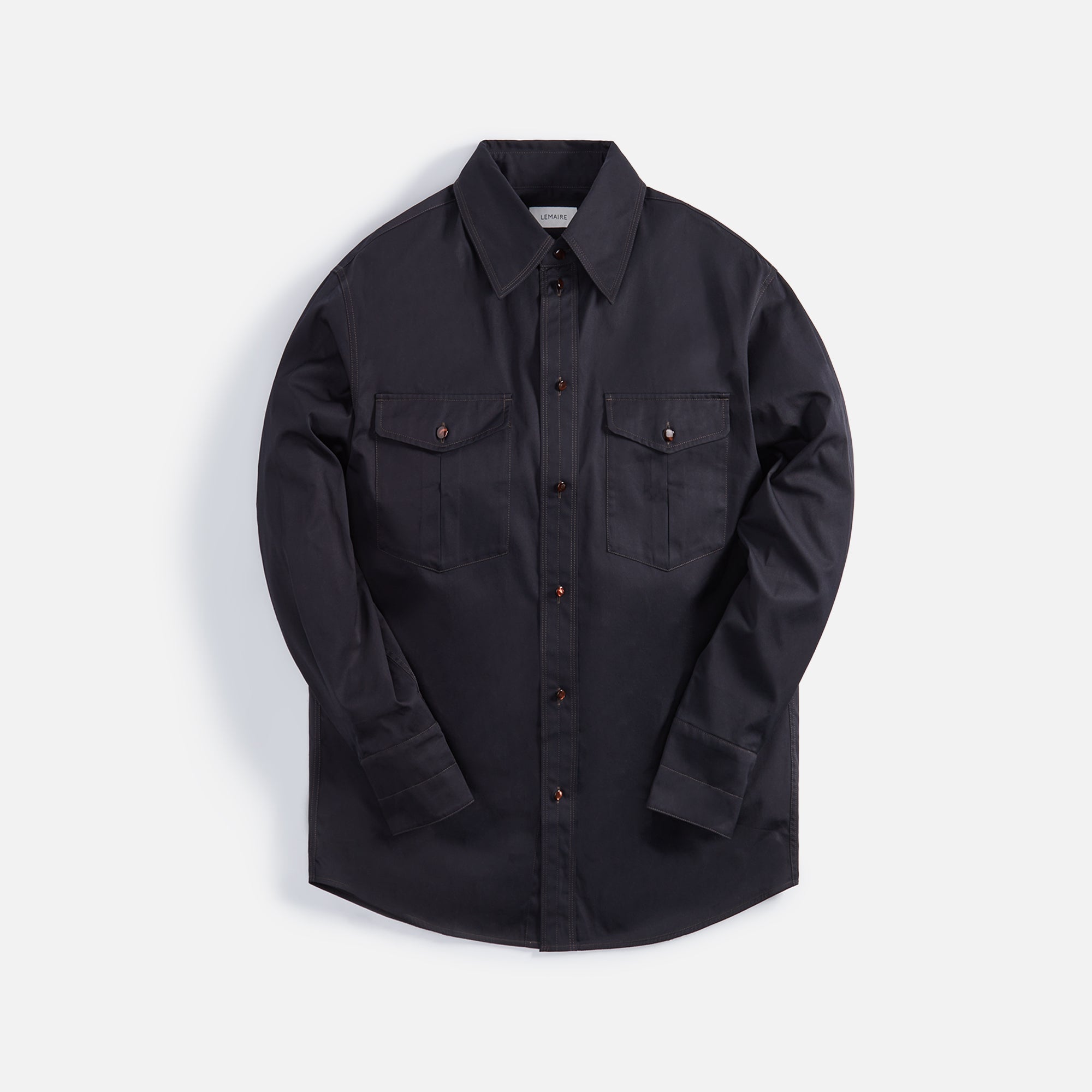 Lemaire Western Shirt - Black – Kith