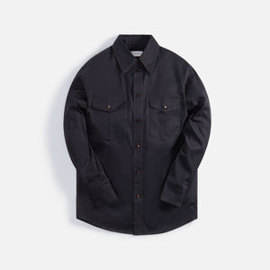 Lemaire Western Shirt - Black