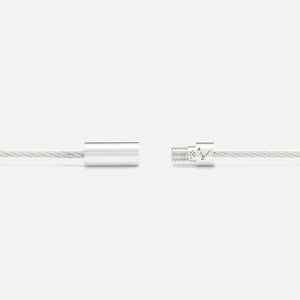 Spring Active 2024g Cable Bracelet Polished Sterling Silver - Silver