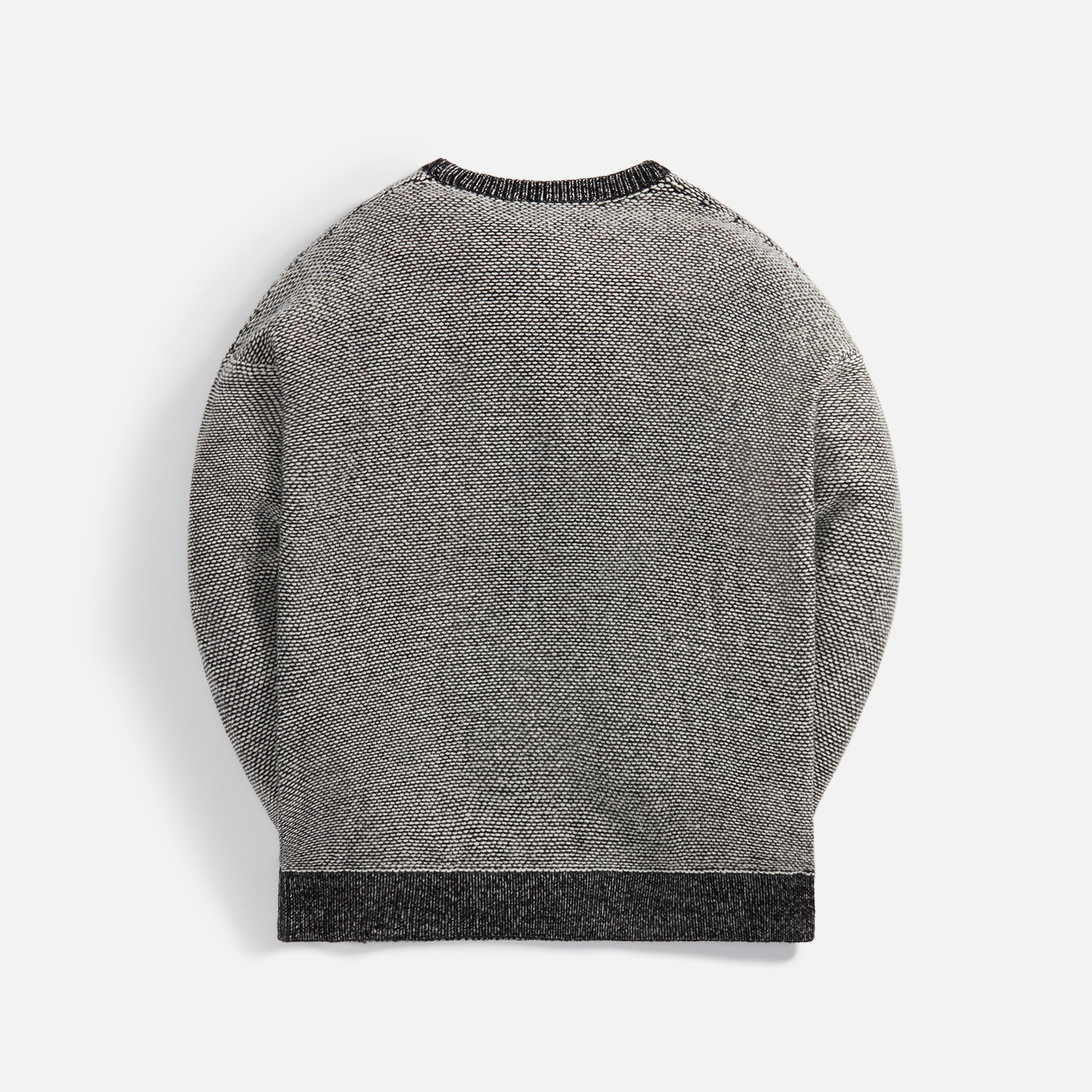 Loewe Anagram Mouline Sweater - Black / White