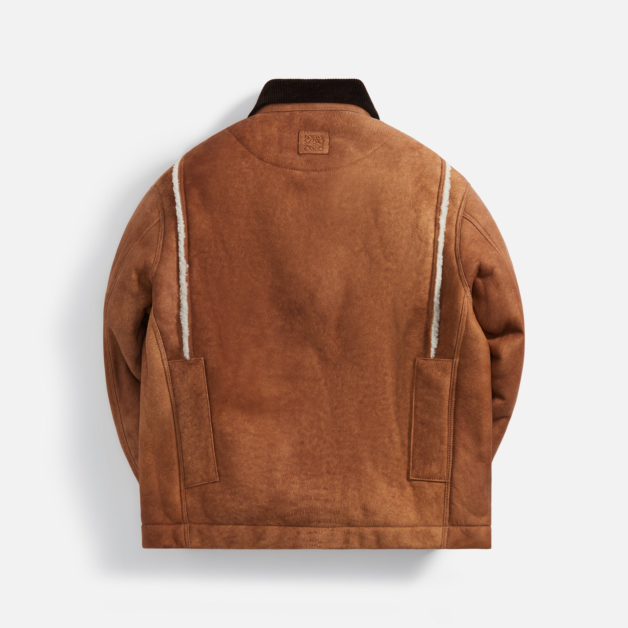 Loewe Shearling Workwear Jacket - White / Camel – Kith