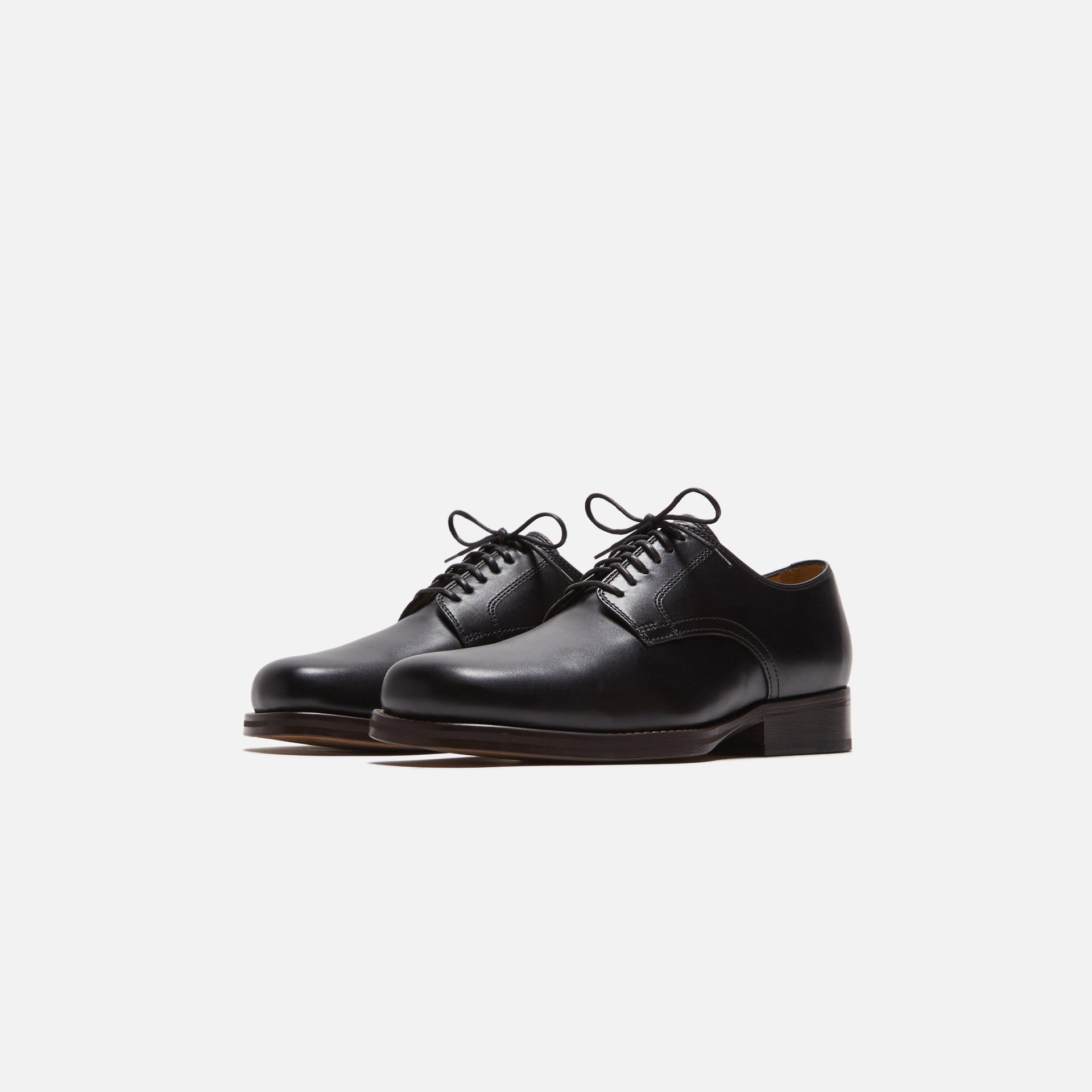 Lemaire Square Derby - Black