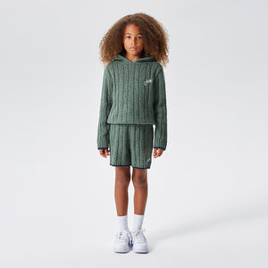 Kith Kids Knit Short - Jungle Green