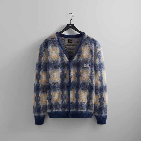 Kith for Needles Mohair Sheridan Cardigan - Nocturnal