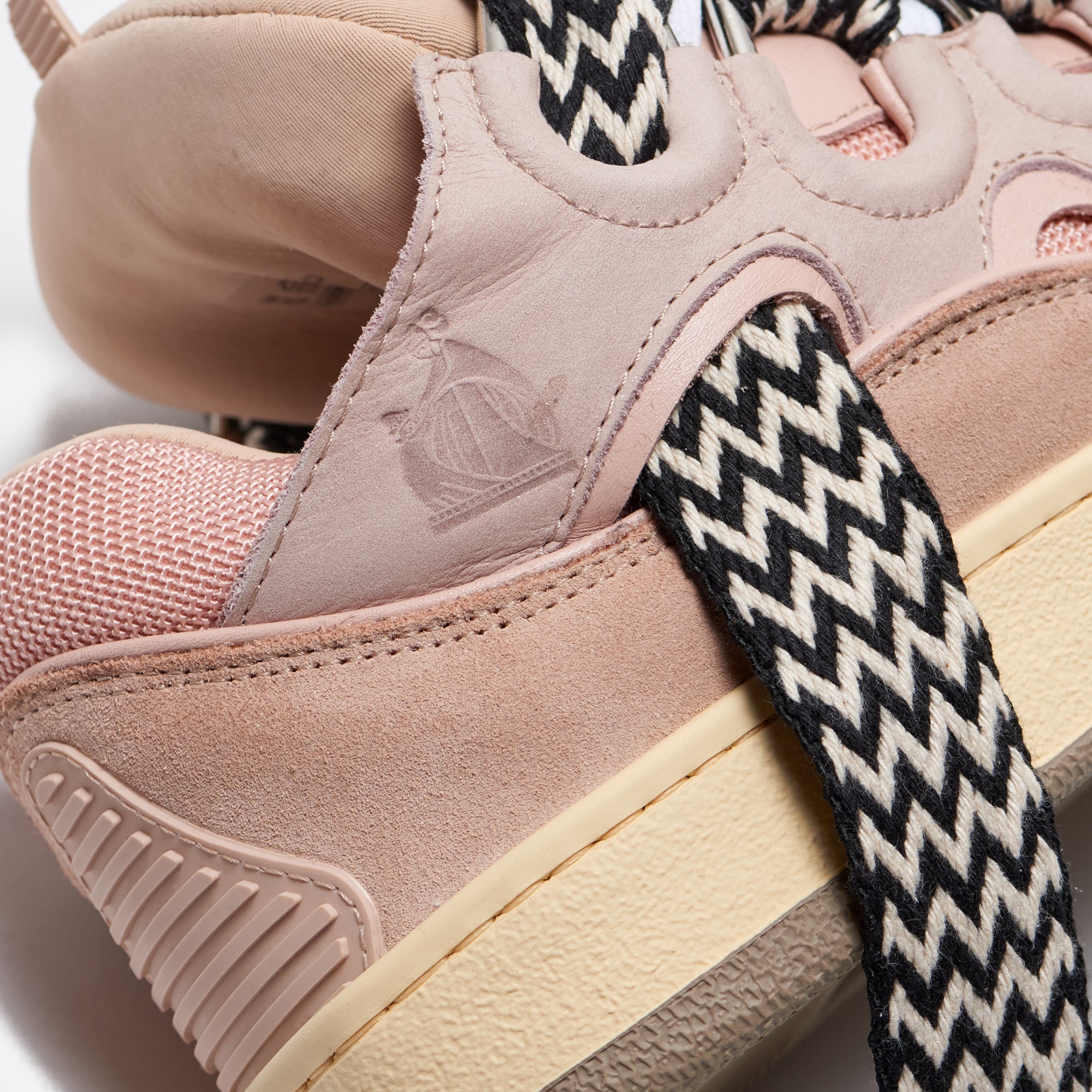 Lanvin Sneakers Curb - Pale Pink – Kith