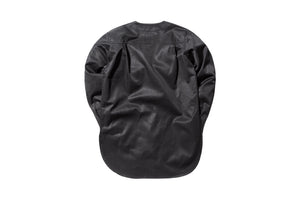 Maiden Noir Collarless Shirt Coat - Black