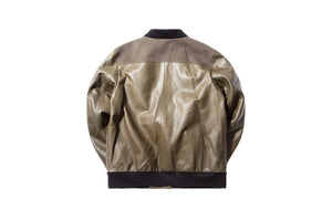 T by Alexander Wang Leather Bomber - Army
