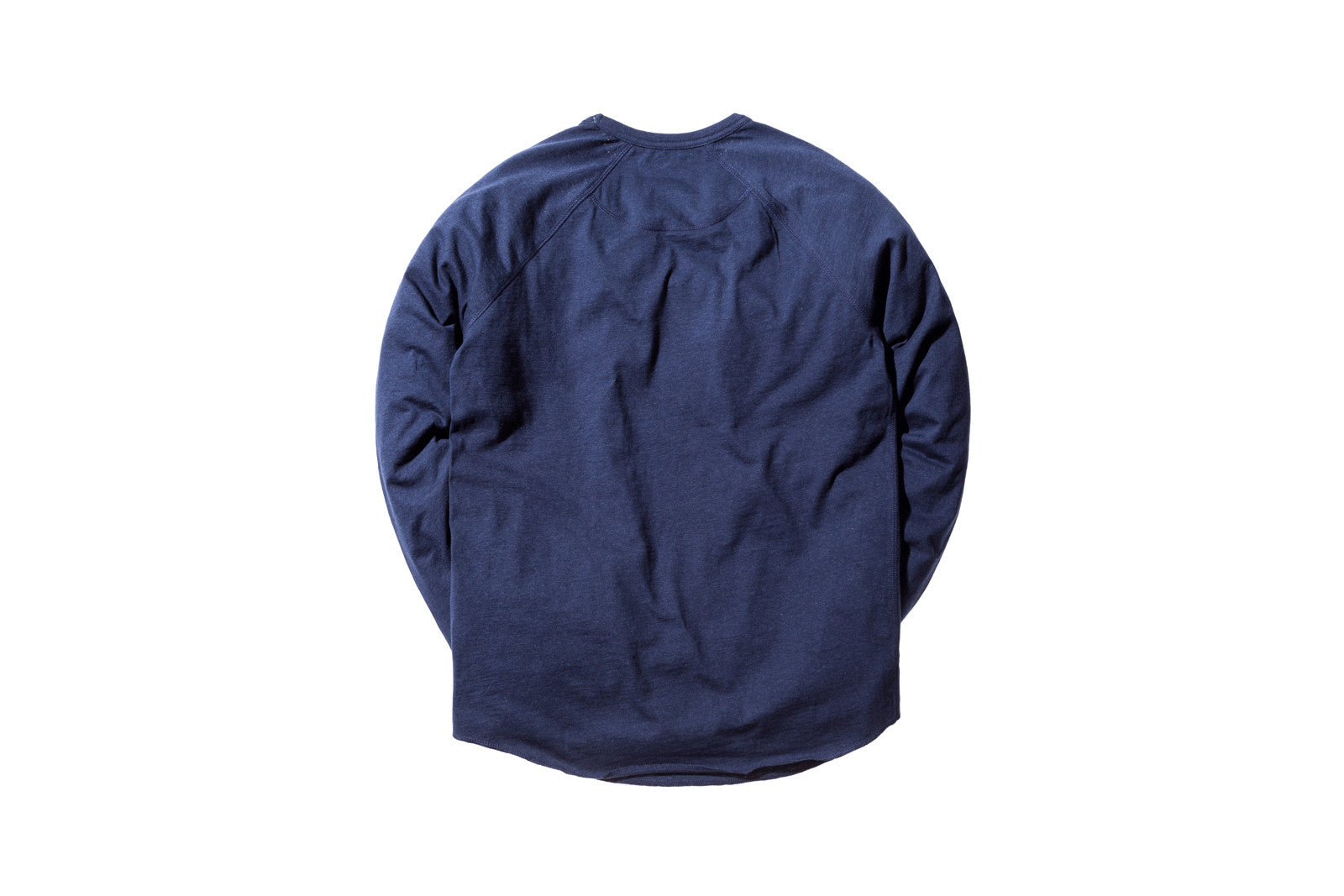 Norse Projects Aske Perforated L/S Tee - Navy