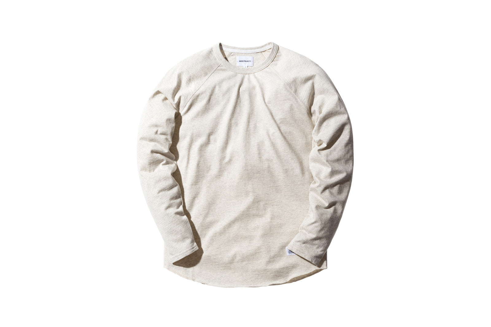 Norse Projects Aske Perforated L/S Tee - Ecru