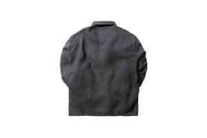 John Elliott Linen Pullover M65 - Charcoal