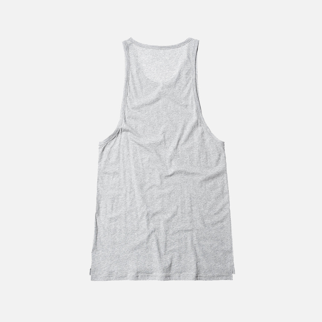 Stampd Elongated Tank - Grey